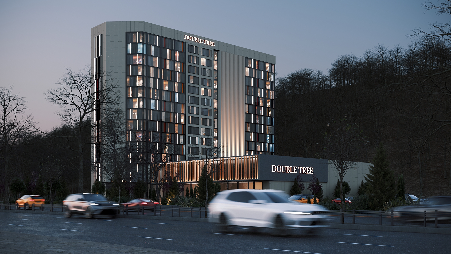 DoubleTree by Hilton Otel - Dış Mekân Görselleştirme