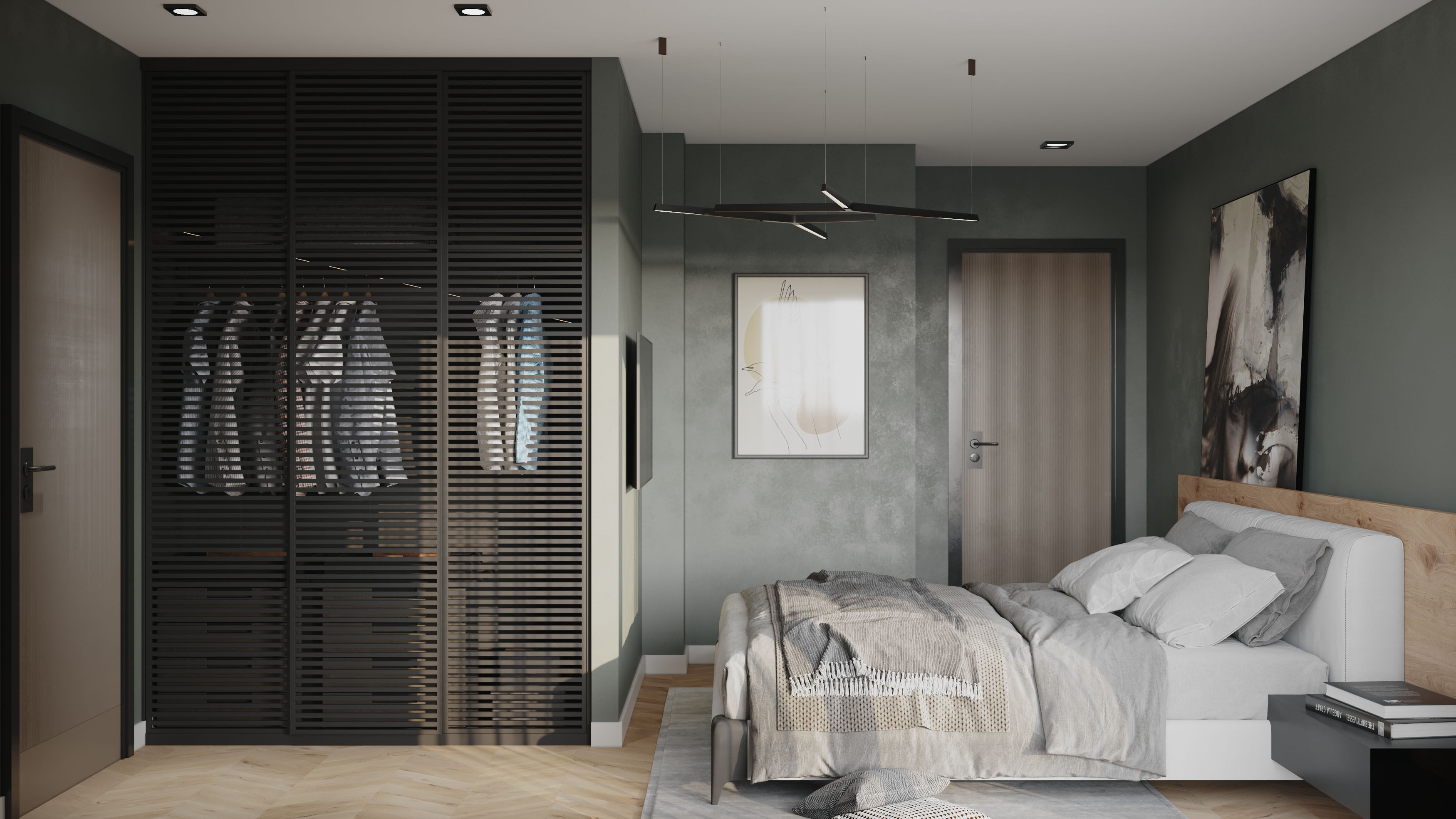 Otel kompleksi 3D modelleme
