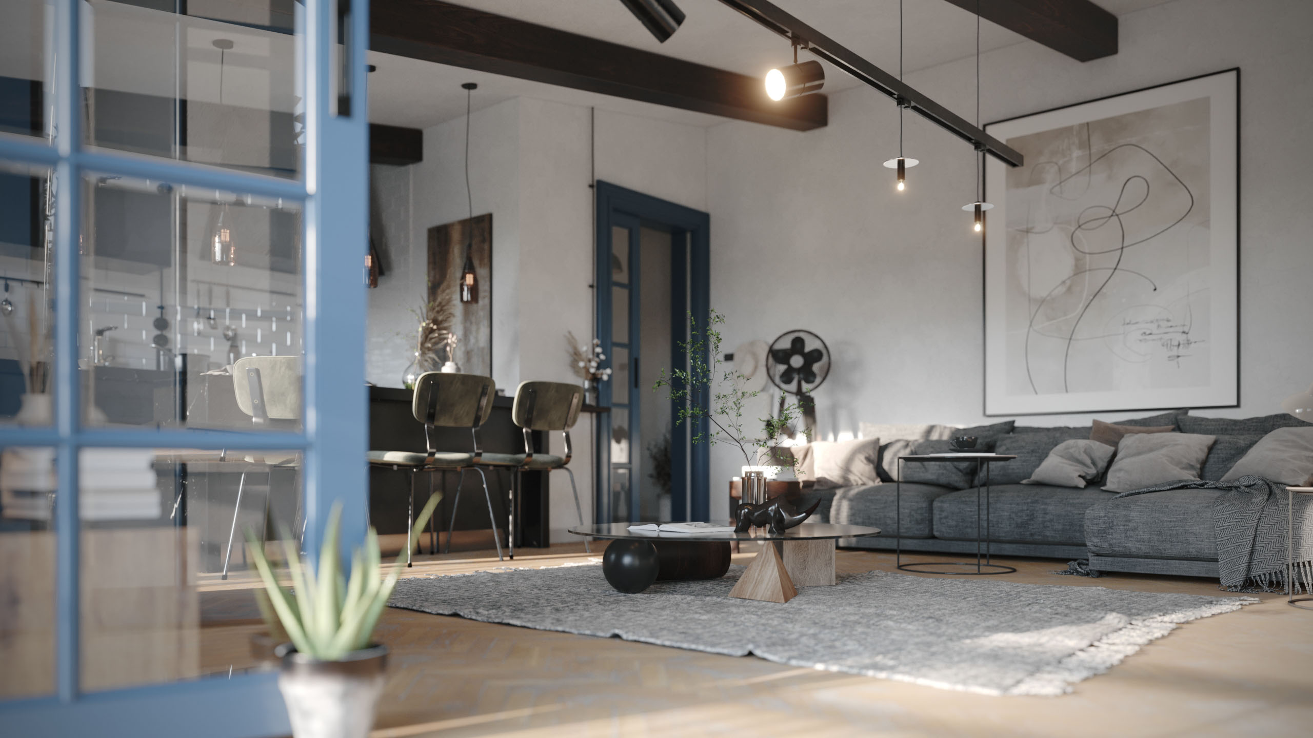 Çatı katı tonoz ve ahşap karkas modellemesi